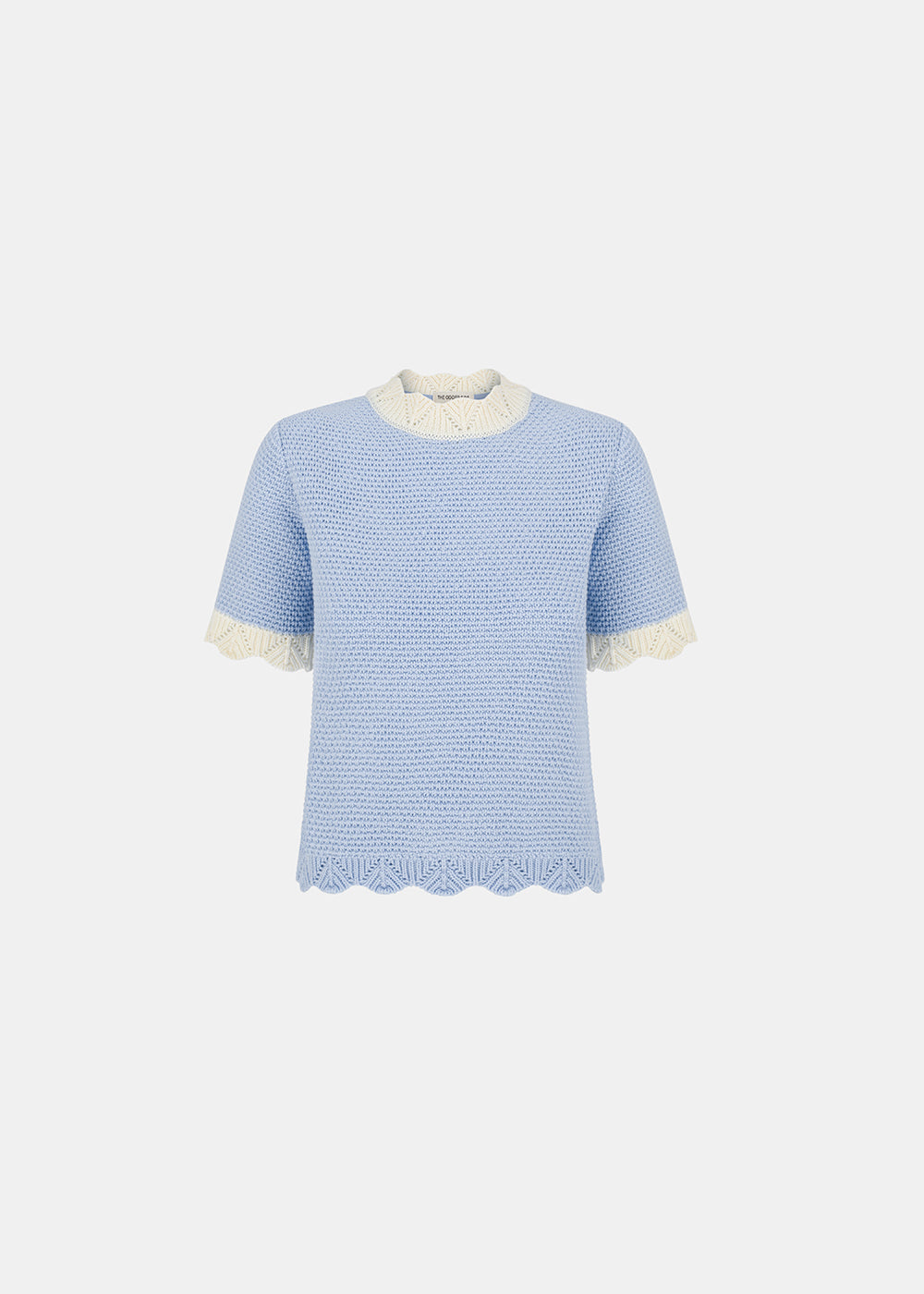 MILKY KNITTED TOP BLUE