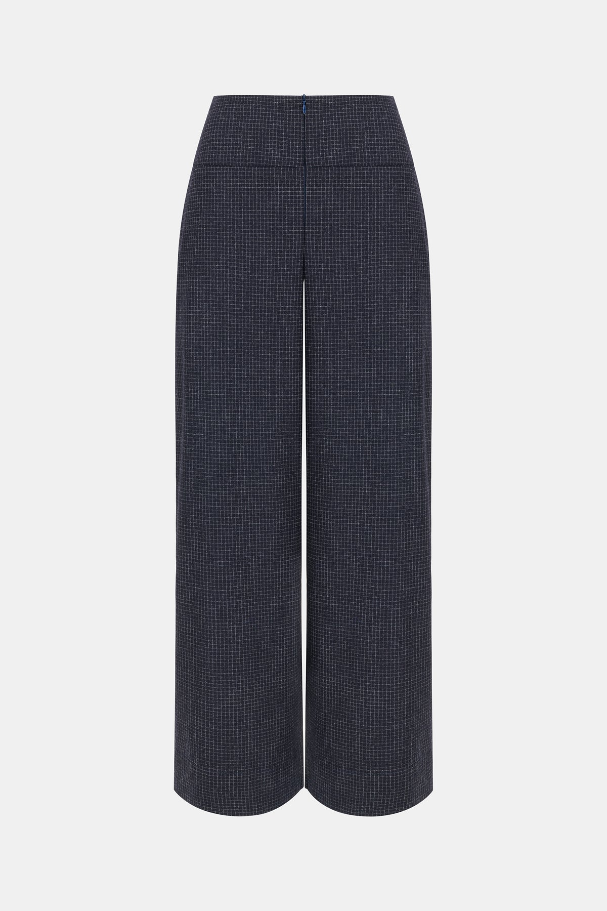 WOLLHOSE MASON NAVY KARIERT