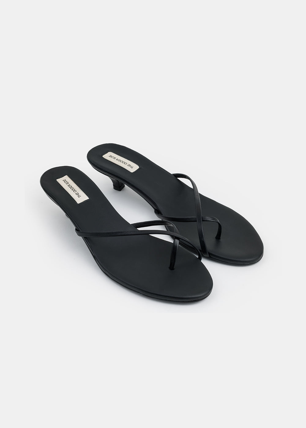 KITTEN HEELS SCHWARZ