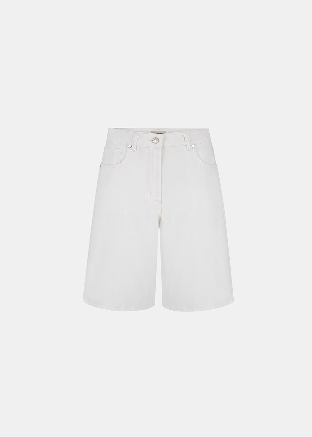 JUST WIDE JEANS SHORTS WEISS