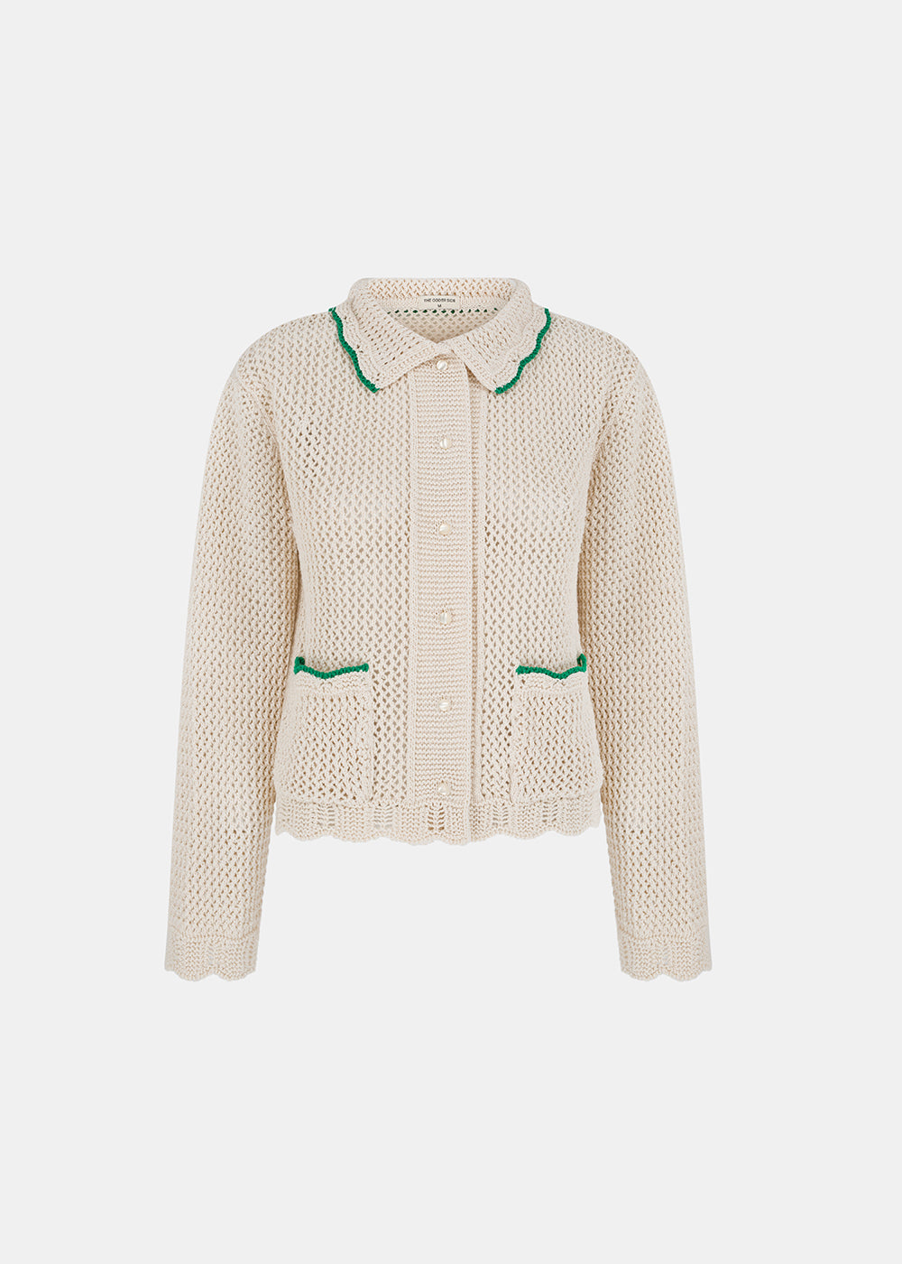 REA CARDIGAN ECRU