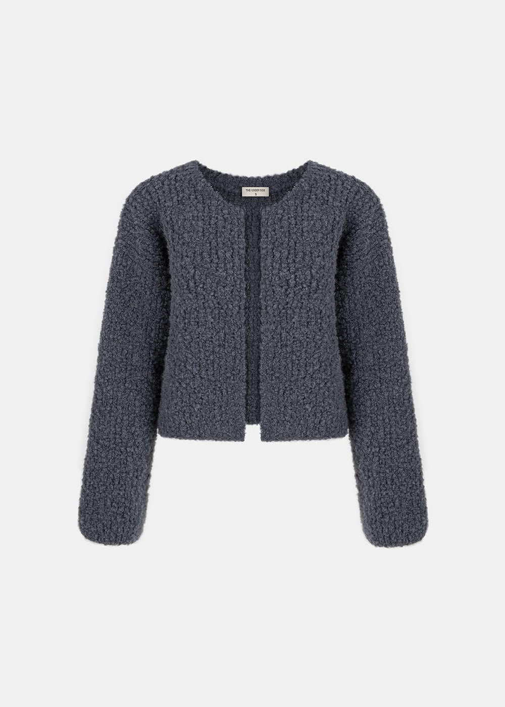 NEUTRA WOOLEN CARDIGAN GRAPHITE