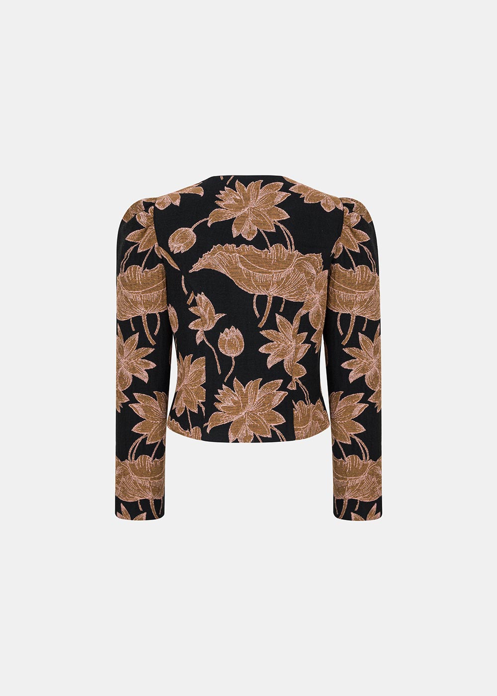 MONTANA JACQUARD JACKET BLACK