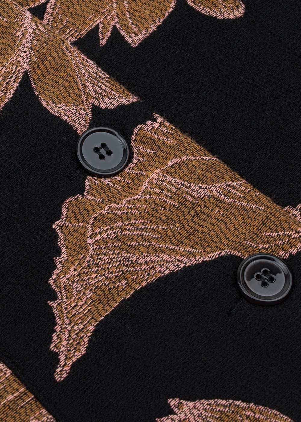 MONTANA JACQUARD JACKET BLACK