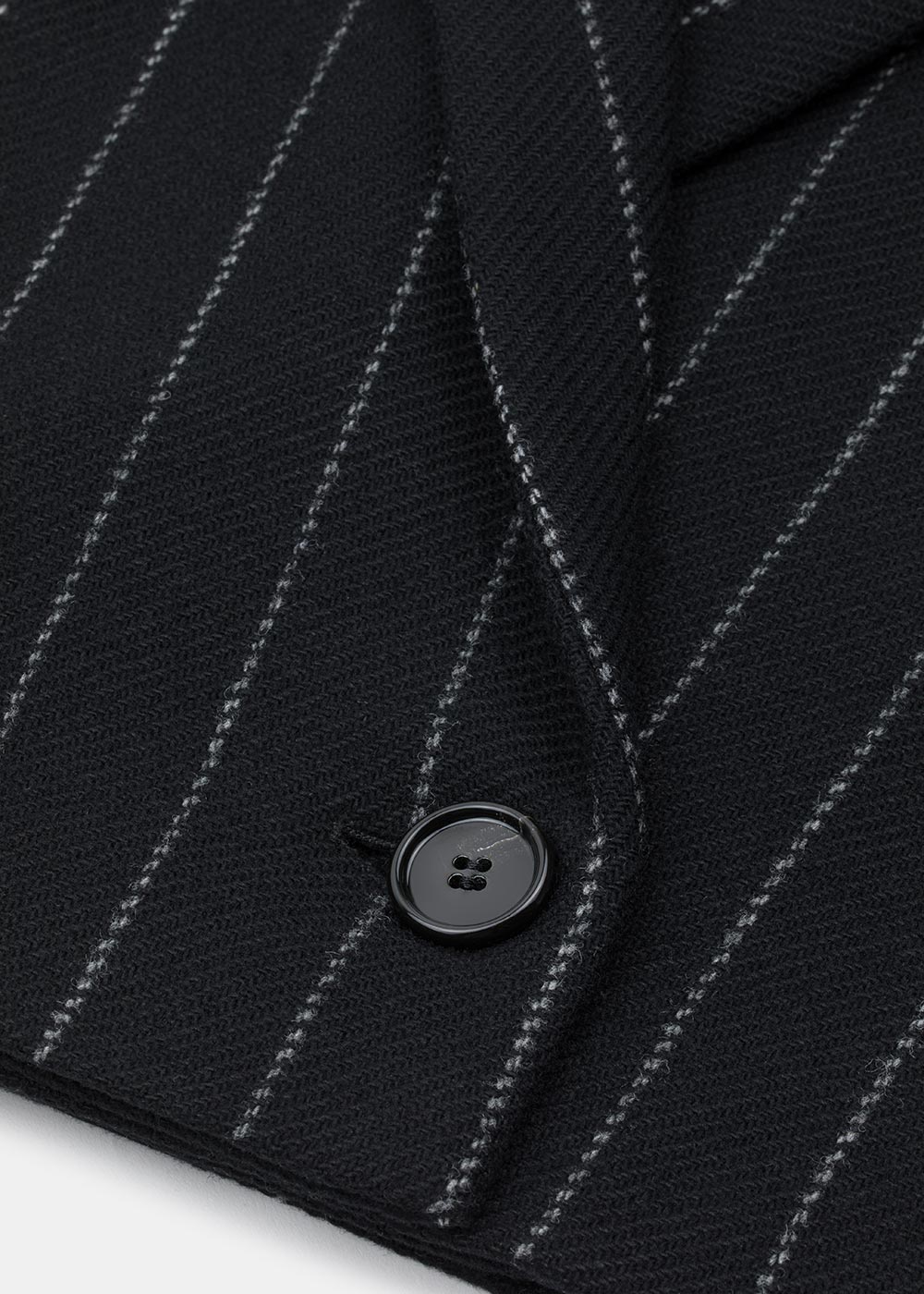 ELLIS WOOLEN JACKET STRIPES BLACK