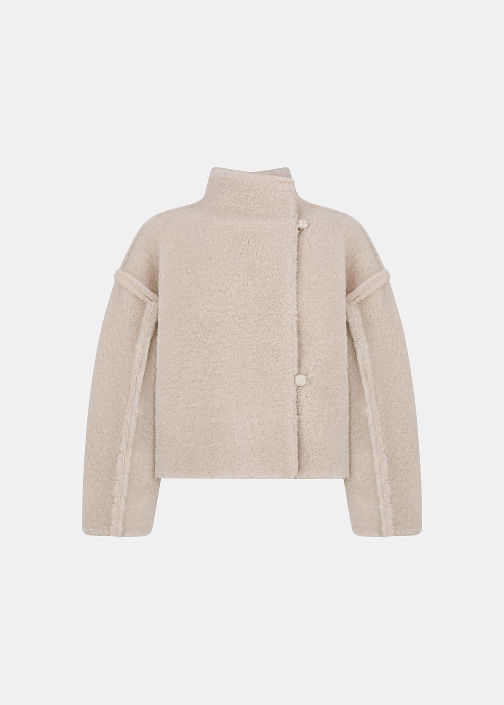TEO WOOLEN JACKET BEIGE