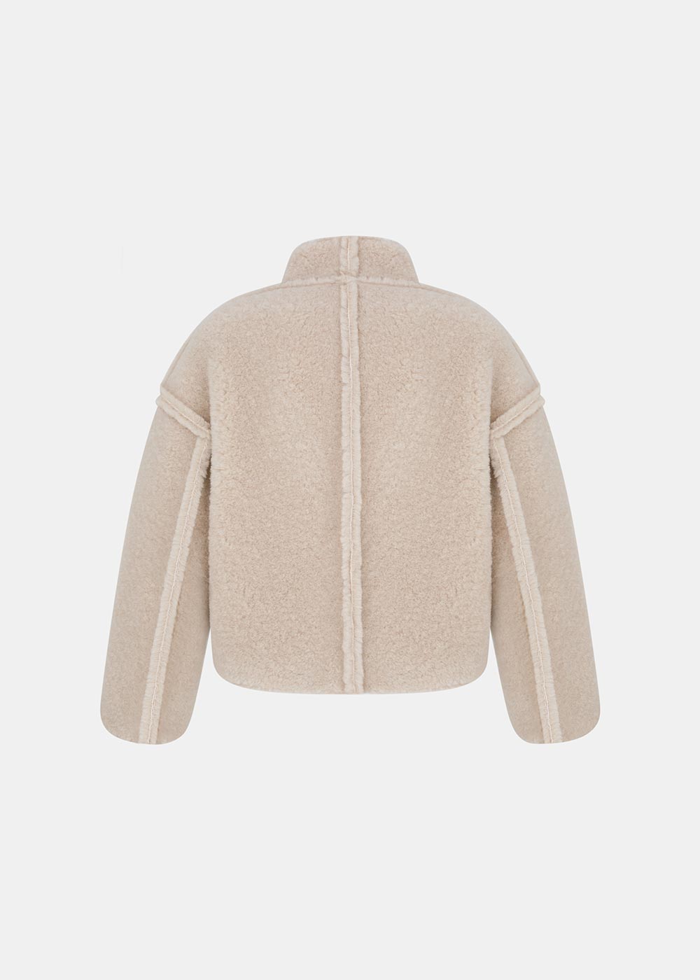 TEO WOOLEN JACKET BEIGE