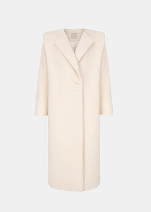 CLAIRE COAT OFF WHITE
