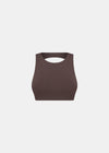 ANDY GYM TOP MARRON