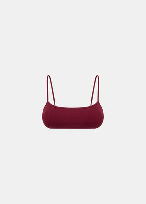 TINY TOP BURGUNDY