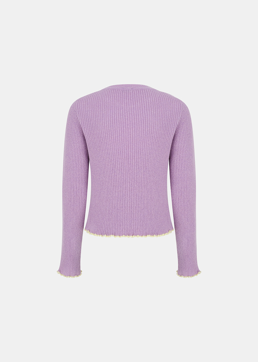 LOOM WOOLEN LONGSLEEVE VIOLET