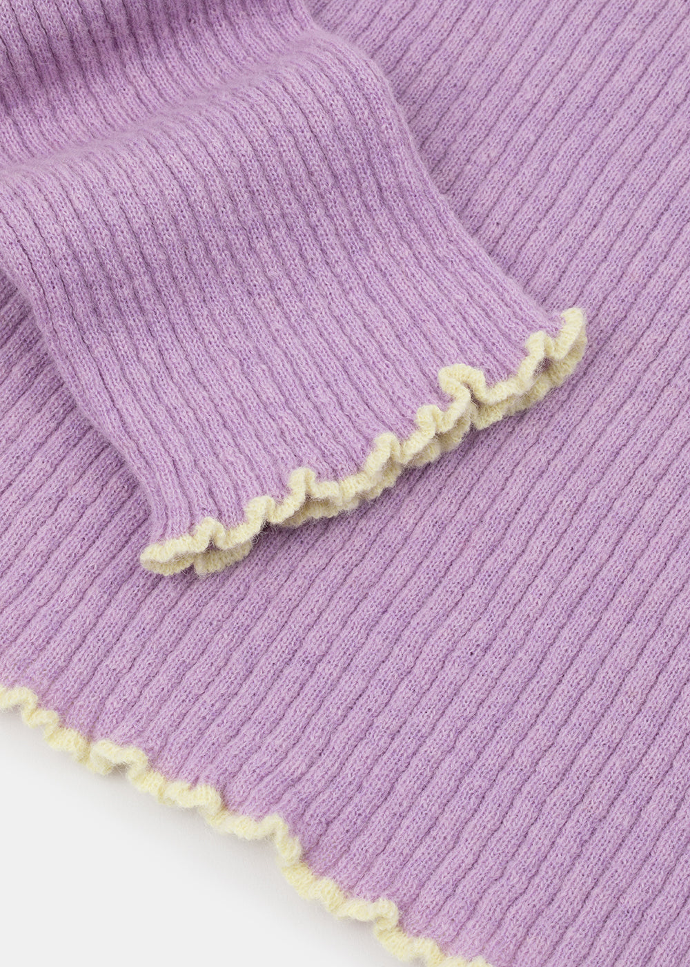 LOOM WOOLEN LONGSLEEVE VIOLET