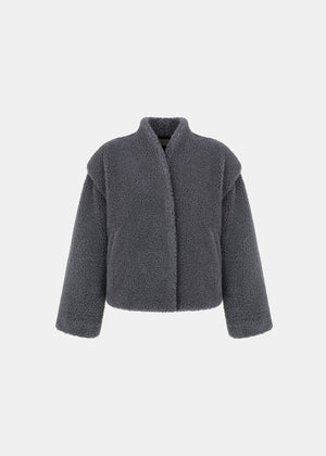 CHERIE WOLLJACKE GRAPHIT