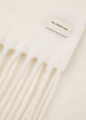 ORLANDO WOOLEN SCARF ECRU
