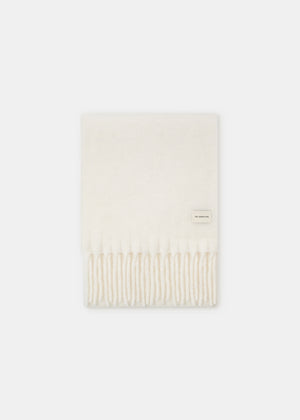 ORLANDO WOOLEN SCARF ECRU