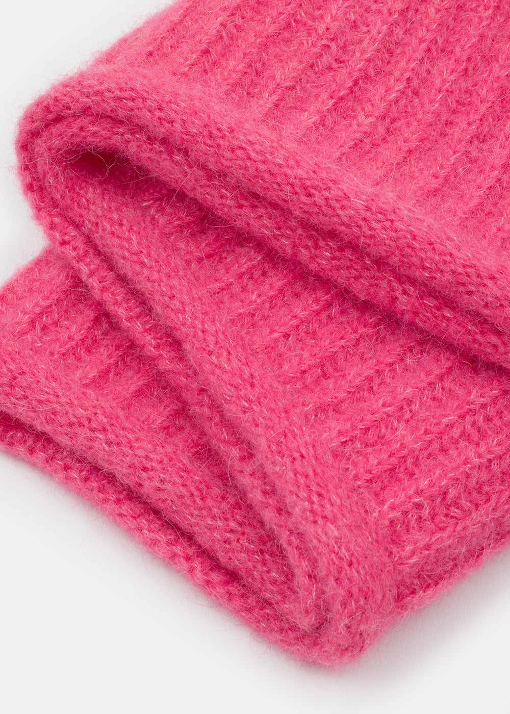 KOI BRUSHED WOOL BANDANA PINK