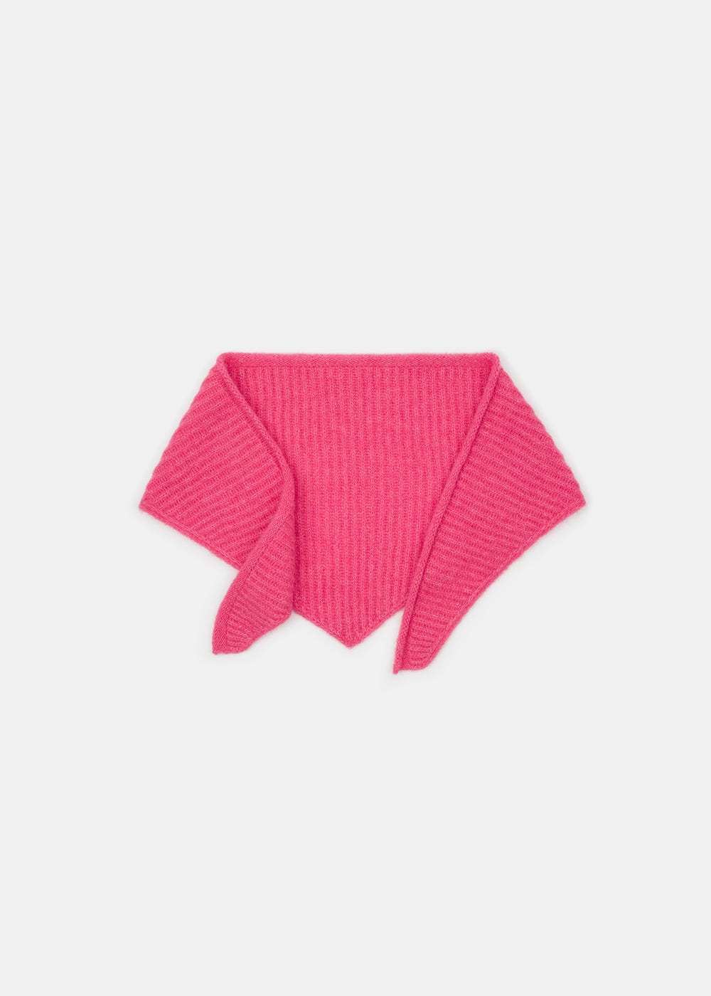KOI BRUSHED WOOL BANDANA PINK