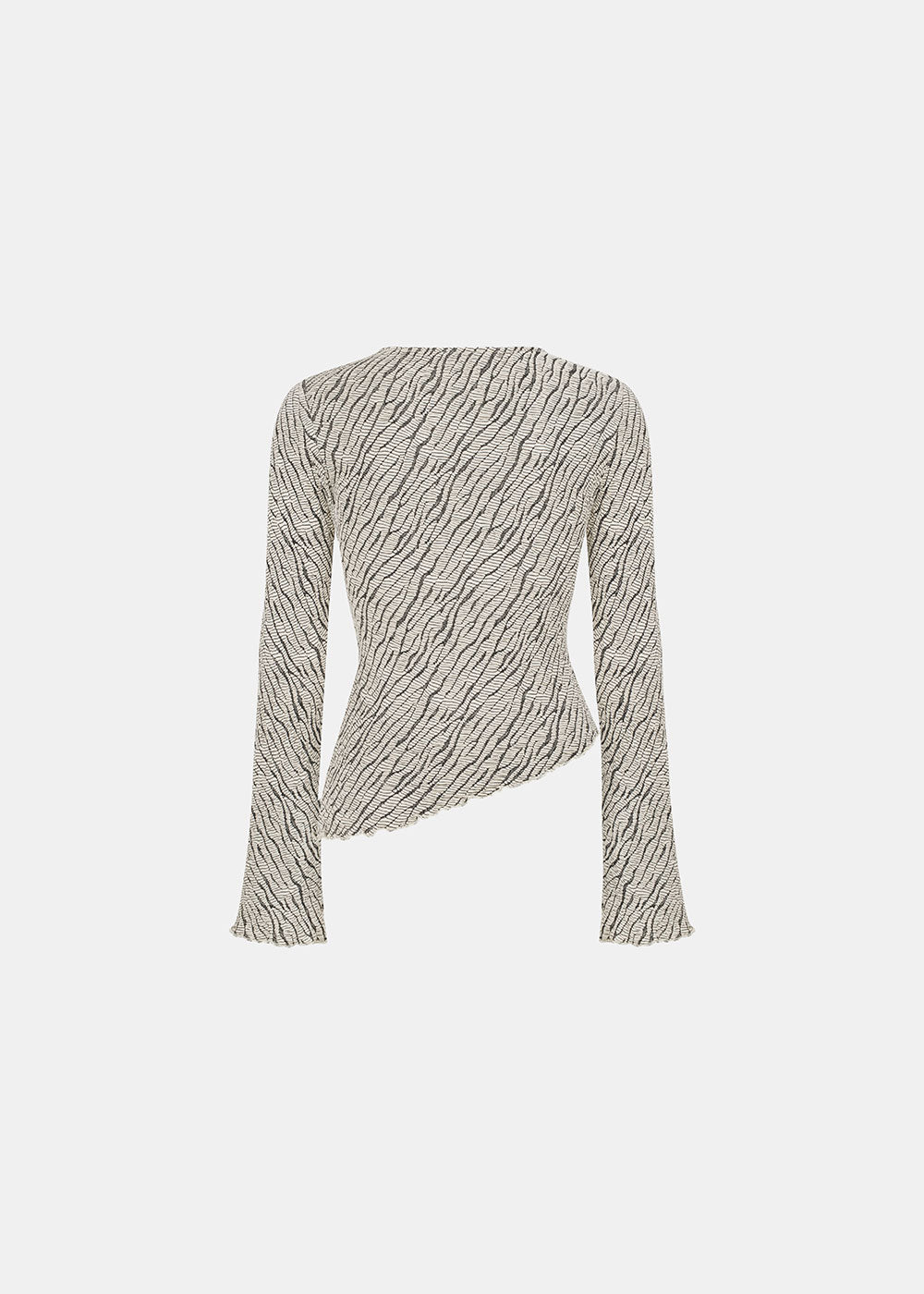 DRIFT LONGSLEEVE ECRU/BLACK