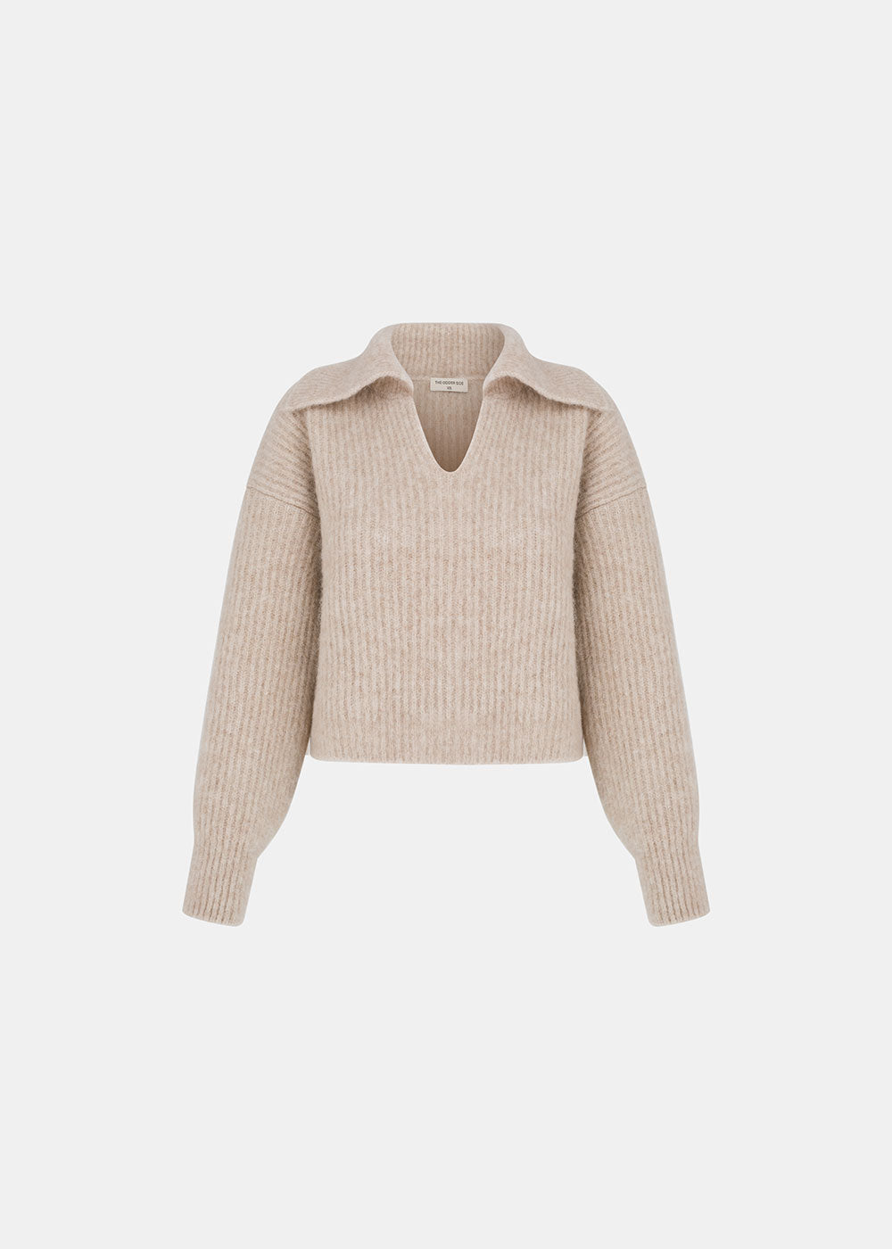 ODETTE WOOLEN SWEATER BEIGE