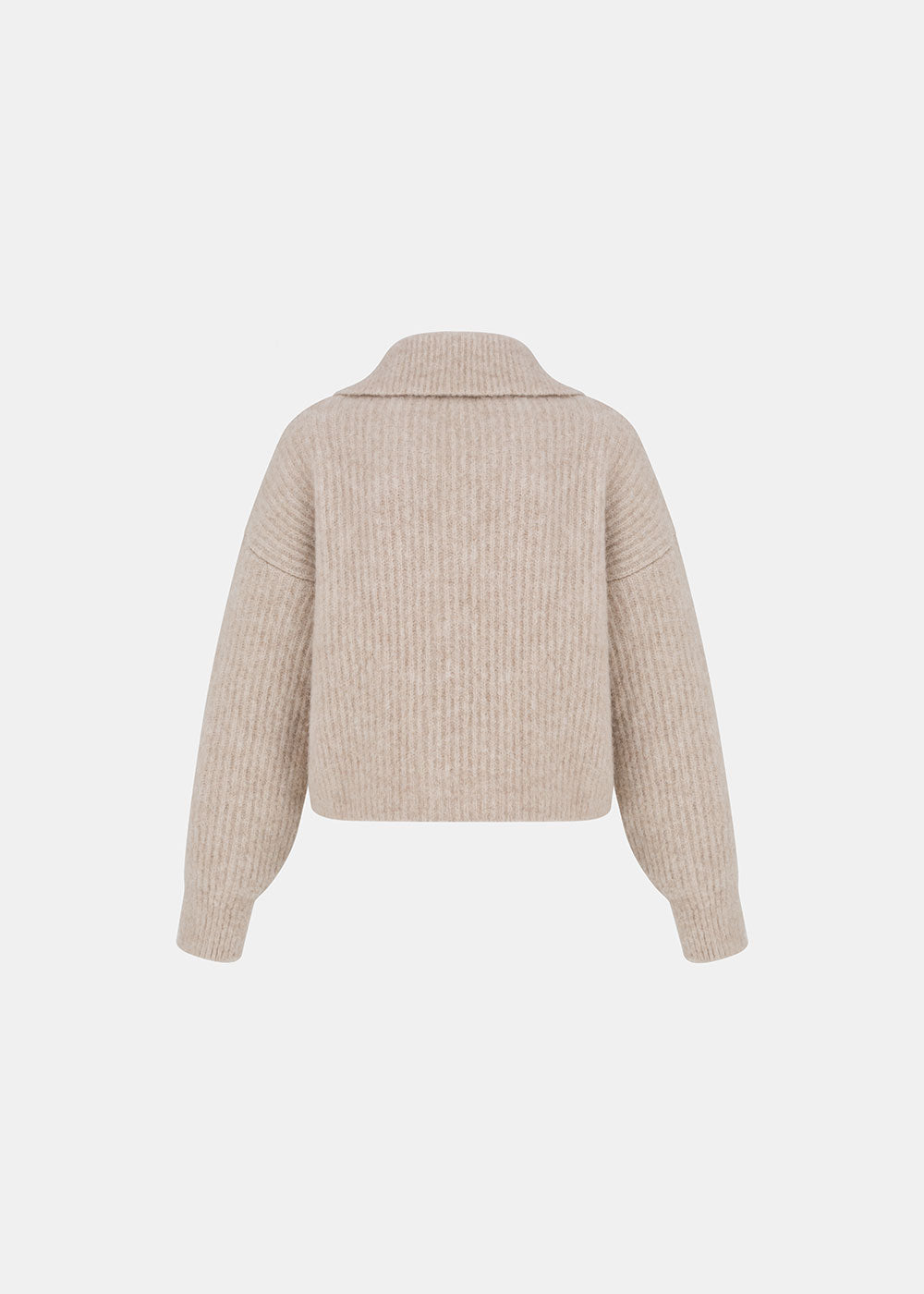 ODETTE WOOLEN SWEATER BEIGE
