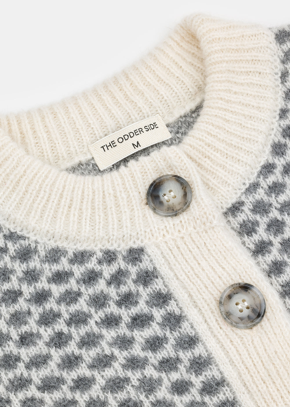 TASTE WOOLEN CARDIGAN GREY