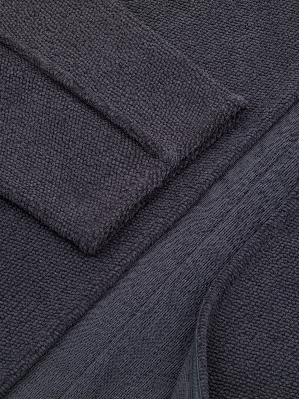 PAU COTTON CARDIGAN GRAPHITE