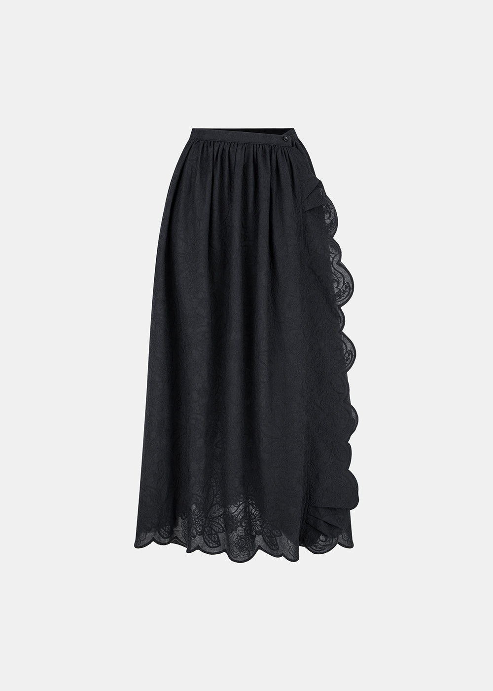 SPÓDNICA MAXI ARIA BLACK