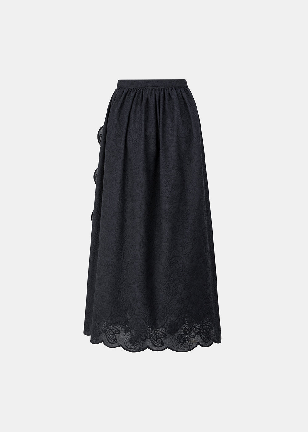 SPÓDNICA MAXI ARIA BLACK