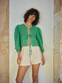 CHEMISE BIANCA VERTE