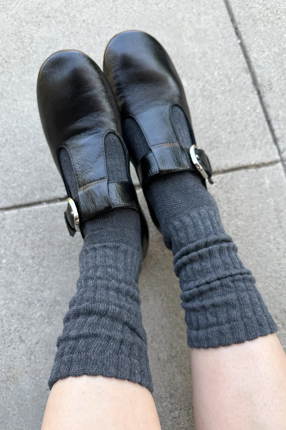 LE BON SHOPPE SKARPETKI BALLET CHARCOAL