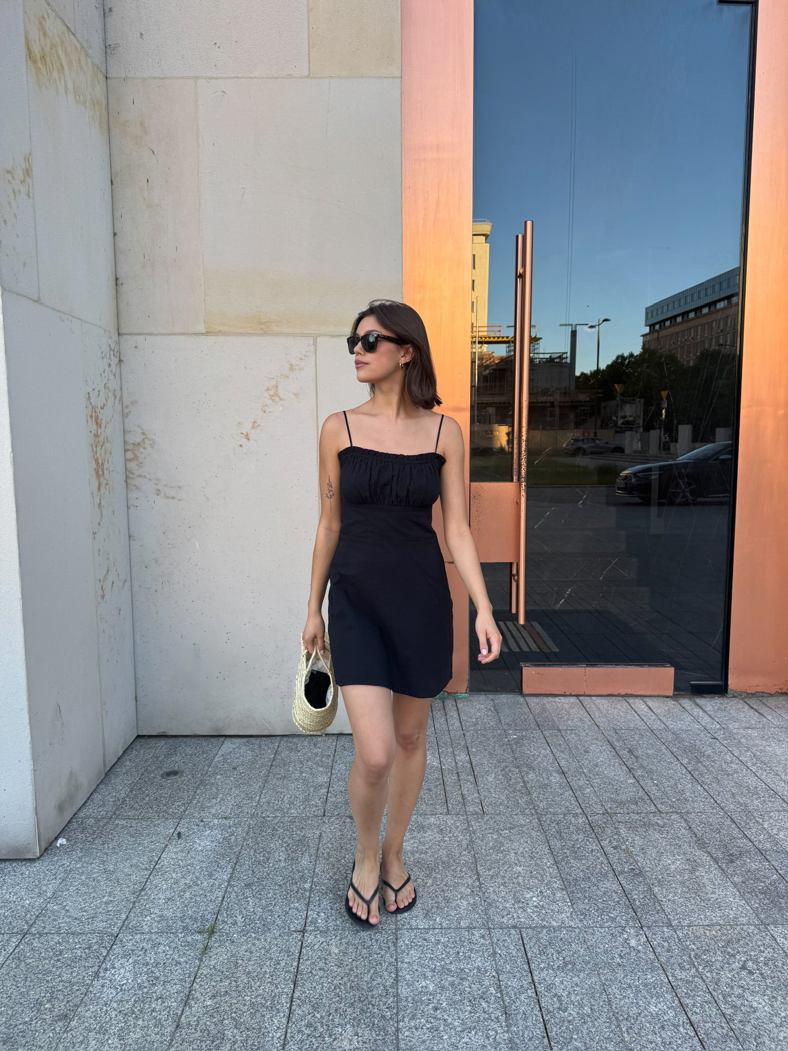 CAPRI DRESS BLACK CAPRI DRESS BLACK