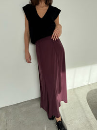 MILD SKIRT BURGUNDY