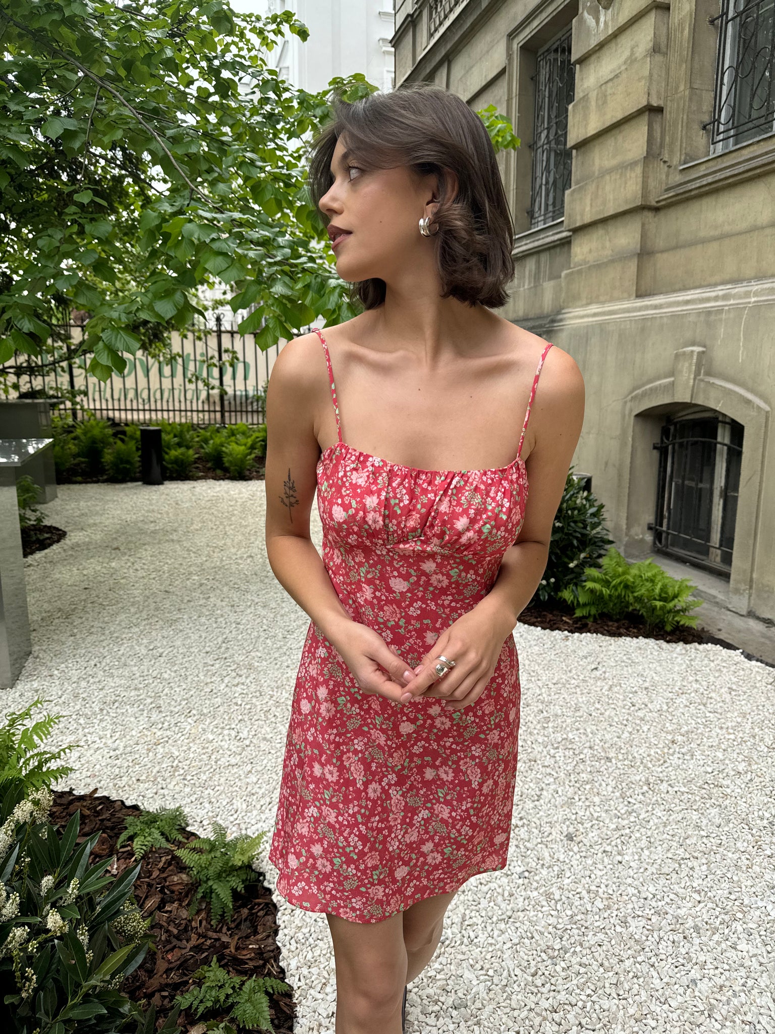 ABBY DRESS FLORAL PRINT