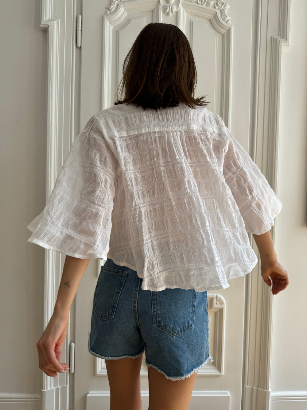 BLUSH SHIRT WHITE