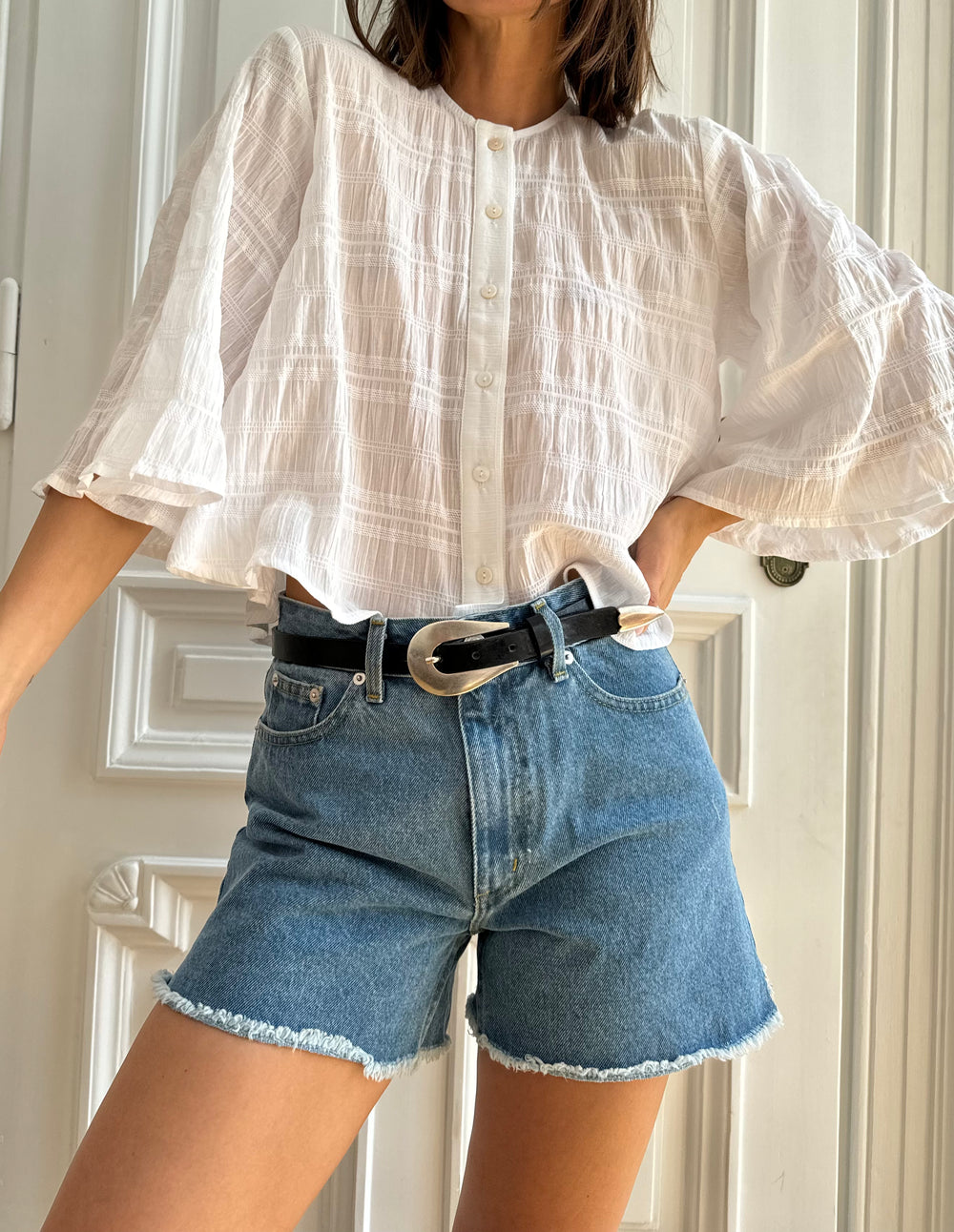 BLUSH SHIRT WHITE