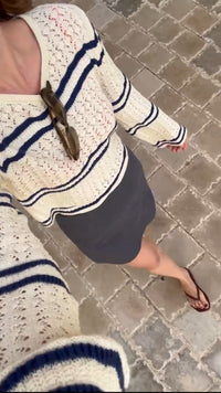 PEONY LONGSLEEVE STRIPES