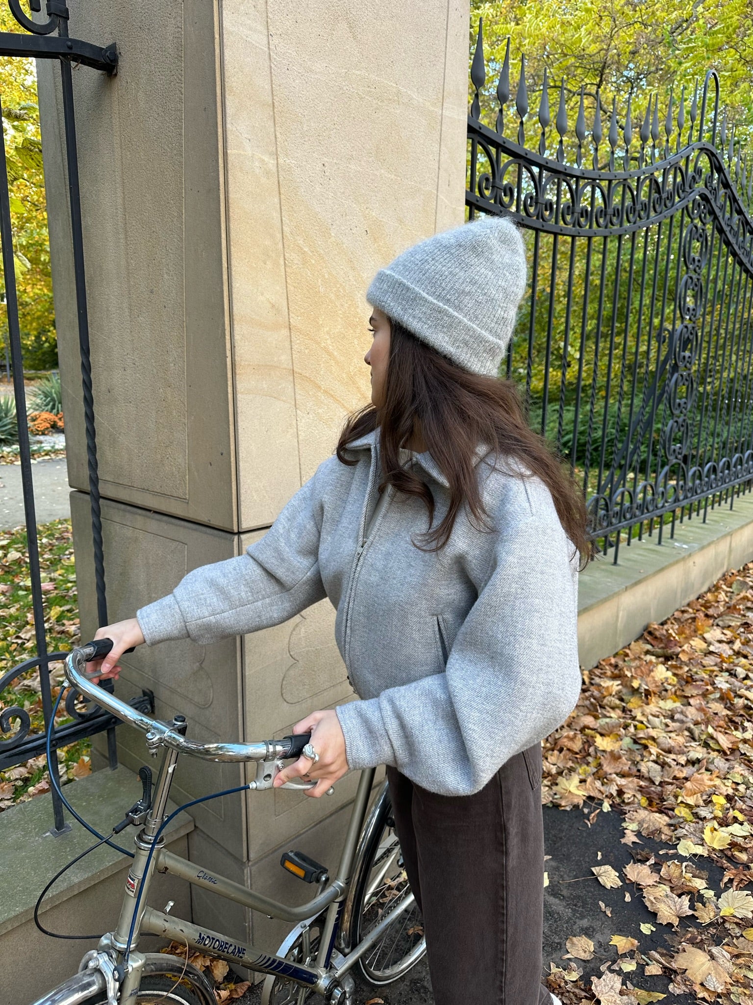 PIXIE WOOLEN HAT GREY