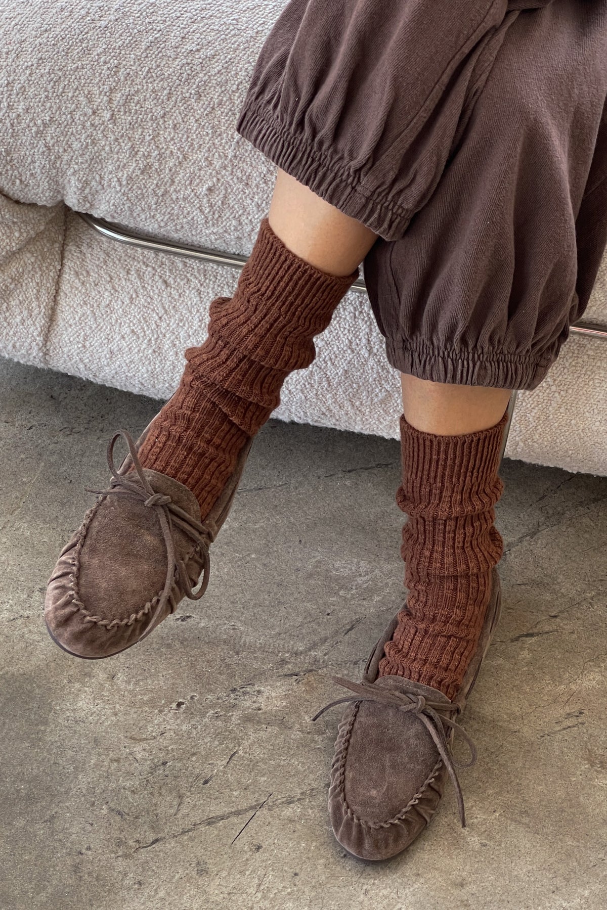 LE BON SHOPPE COTTAGE BEAR SOCKS