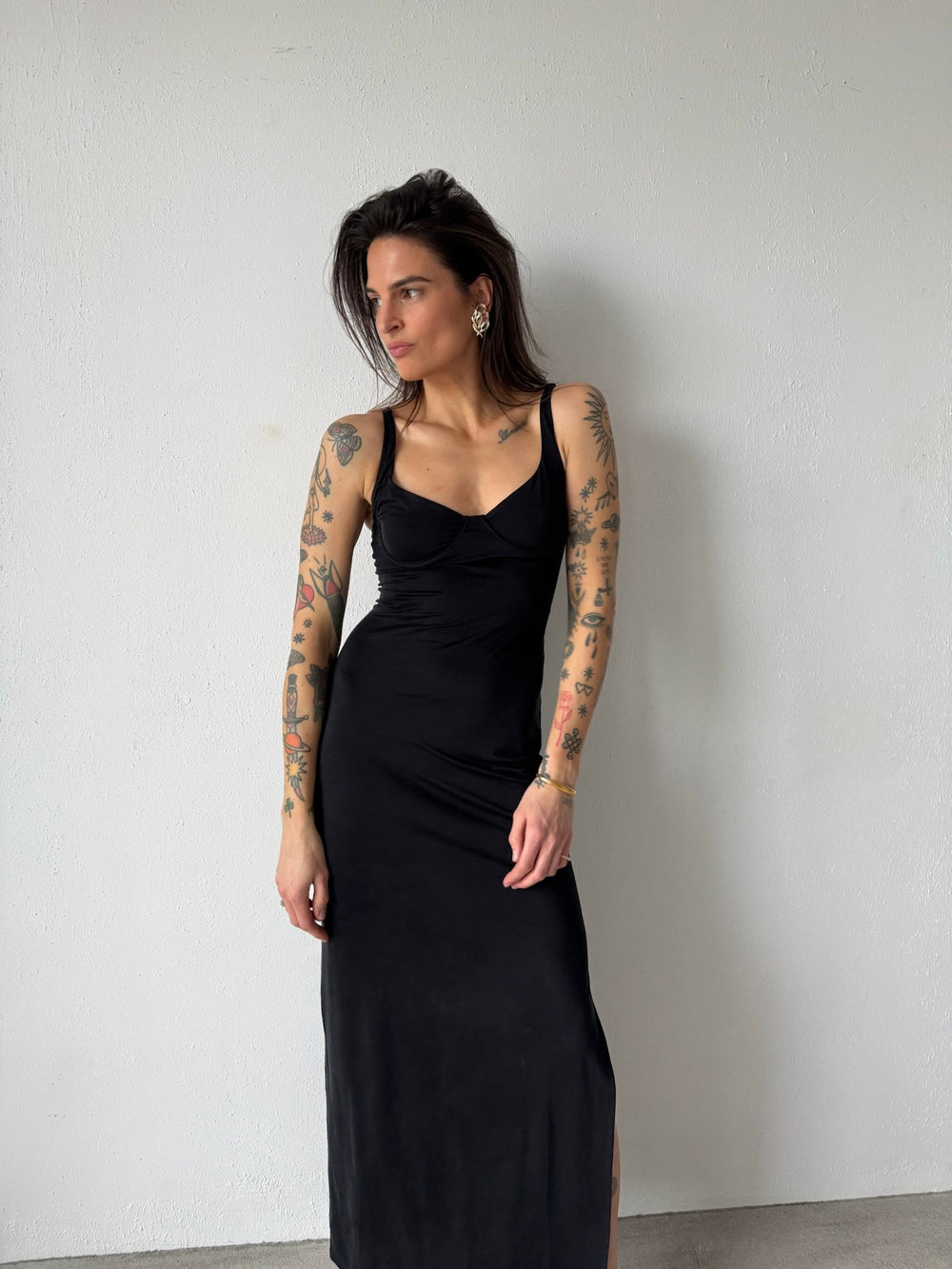 GAIA DRESS BLACK