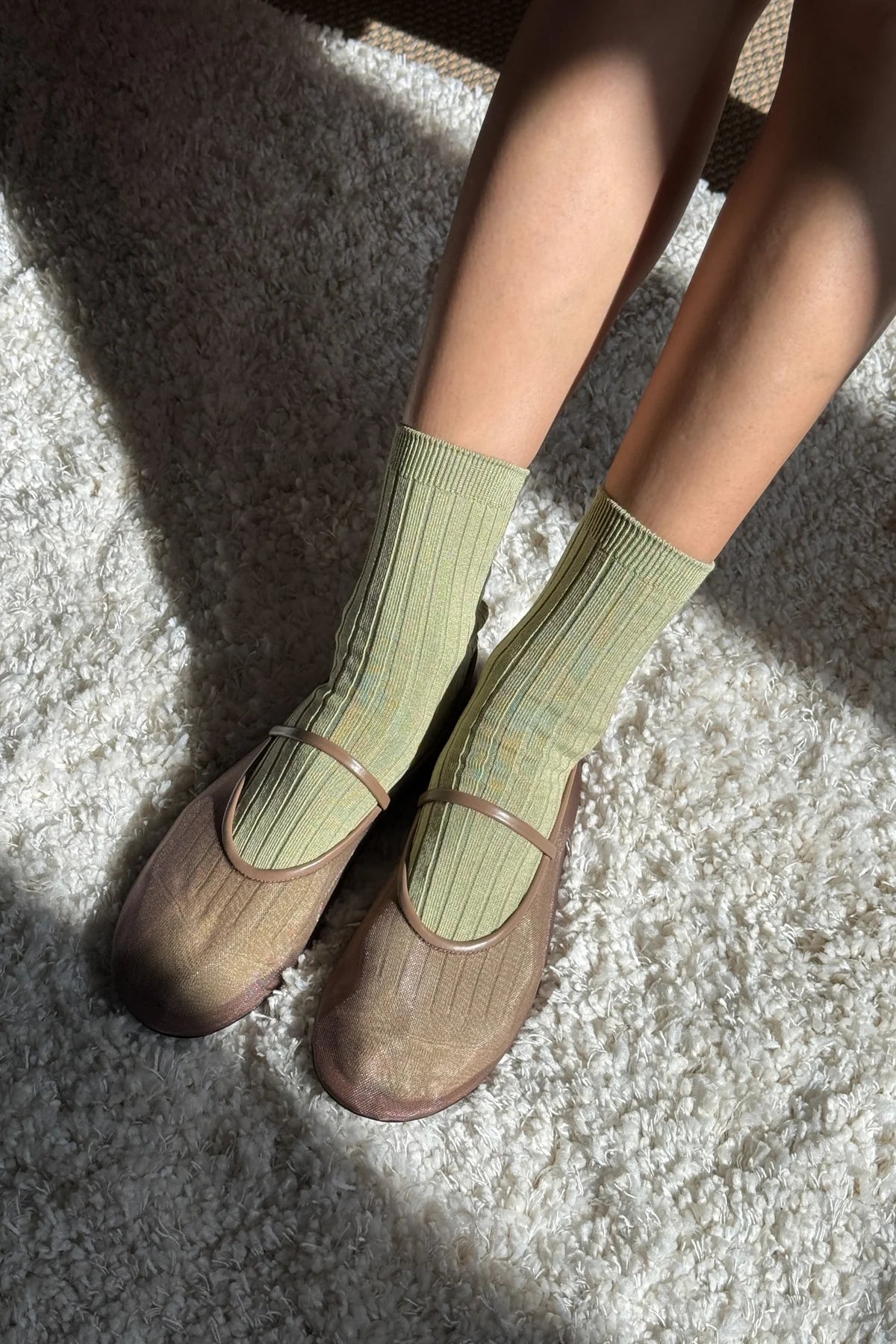 LE BON SHOPPE HER MC AVOCADO SOCKS