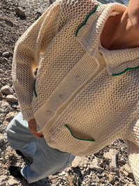 CARDIGAN REA ÉCRU