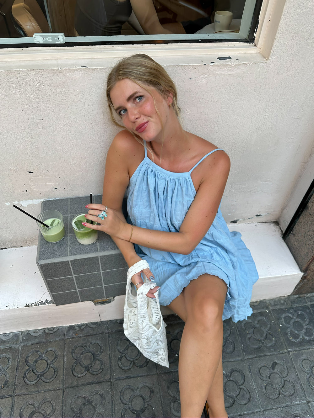 SIMPLICITE DRESS BLUE
