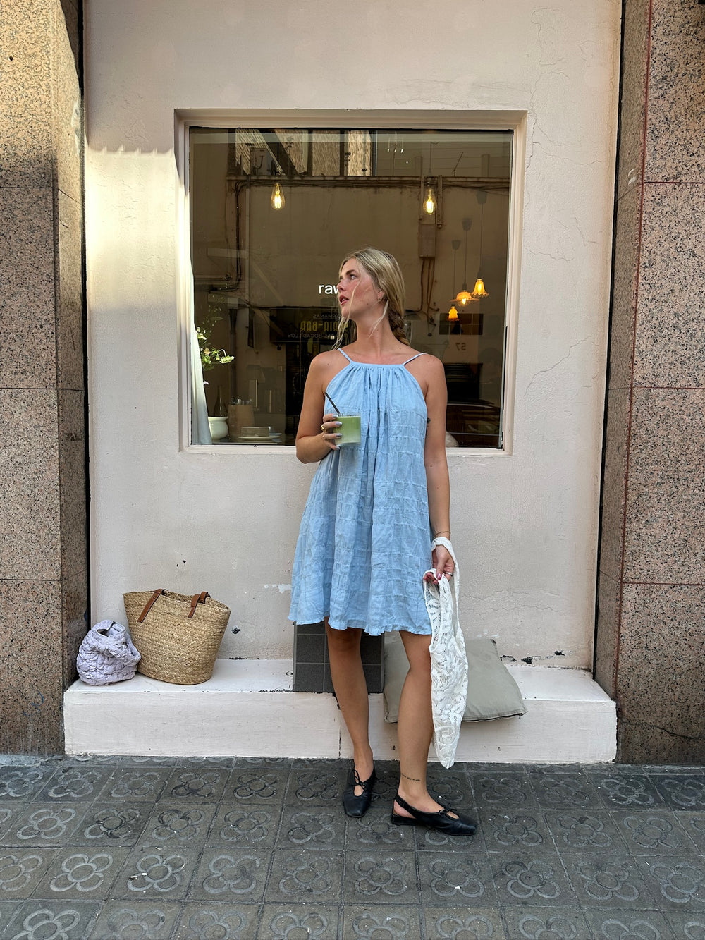 SIMPLICITE DRESS BLUE
