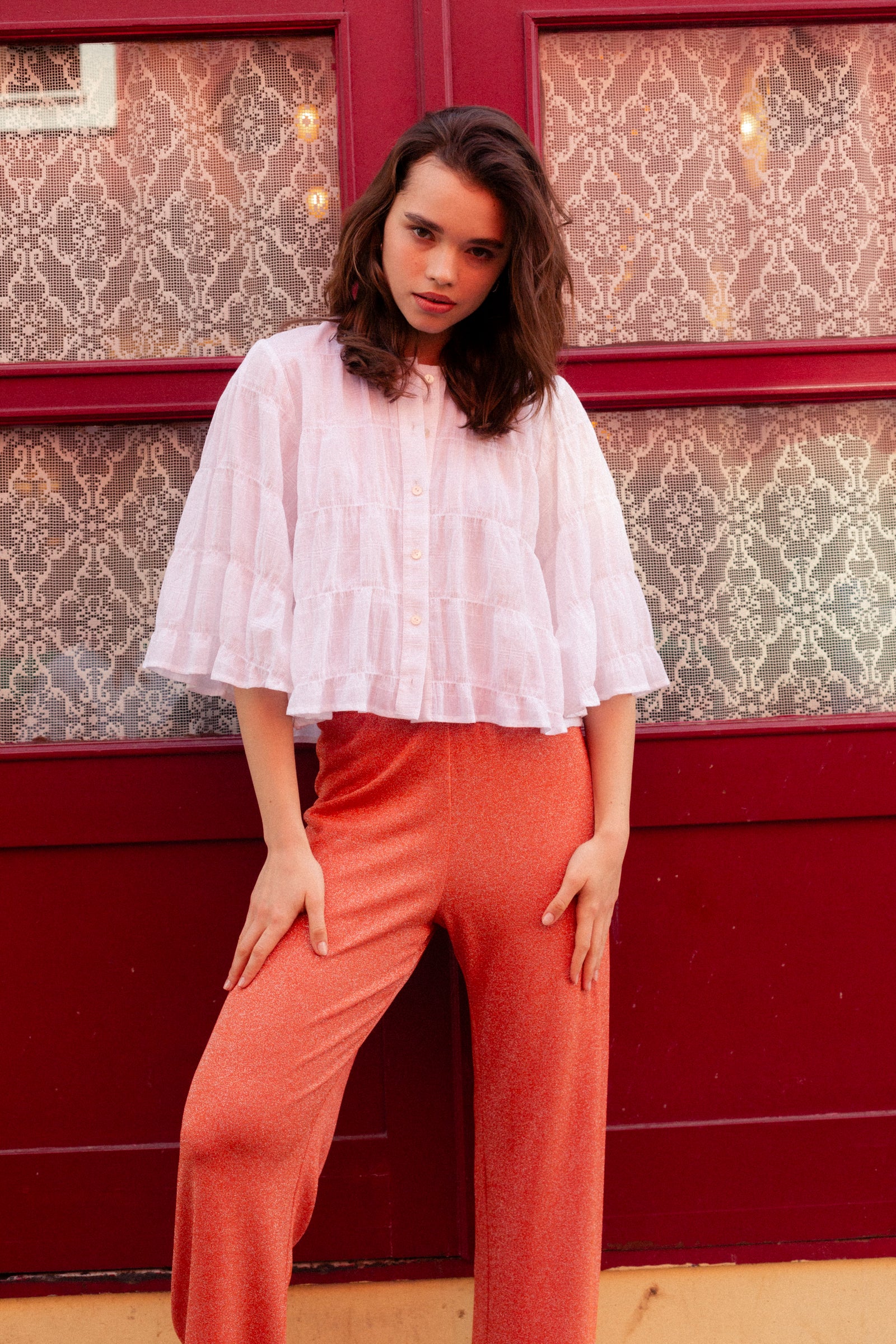 BLUSH SHIRT WHITE