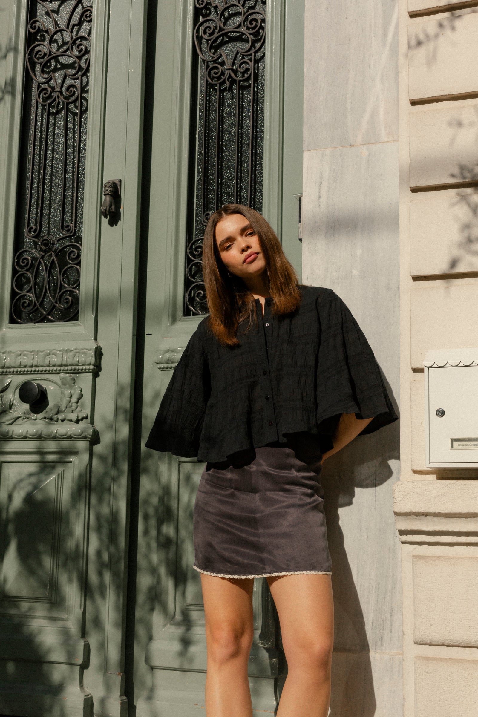 BLUSH SHIRT BLACK