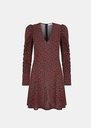 MATHILDE KLEID BLUMENDRUCK