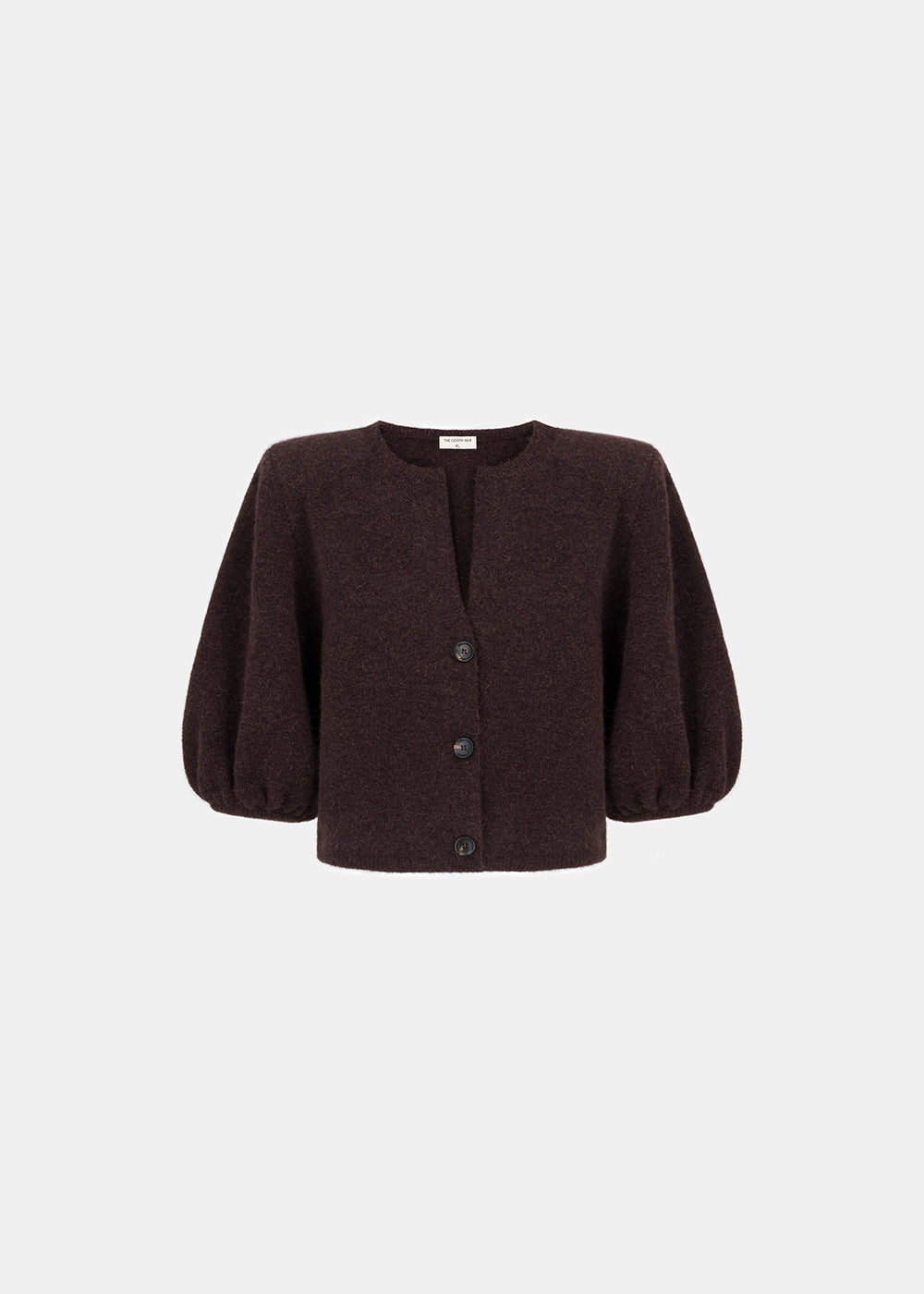 BRANDO WOLLCARDIGAN BRAUN