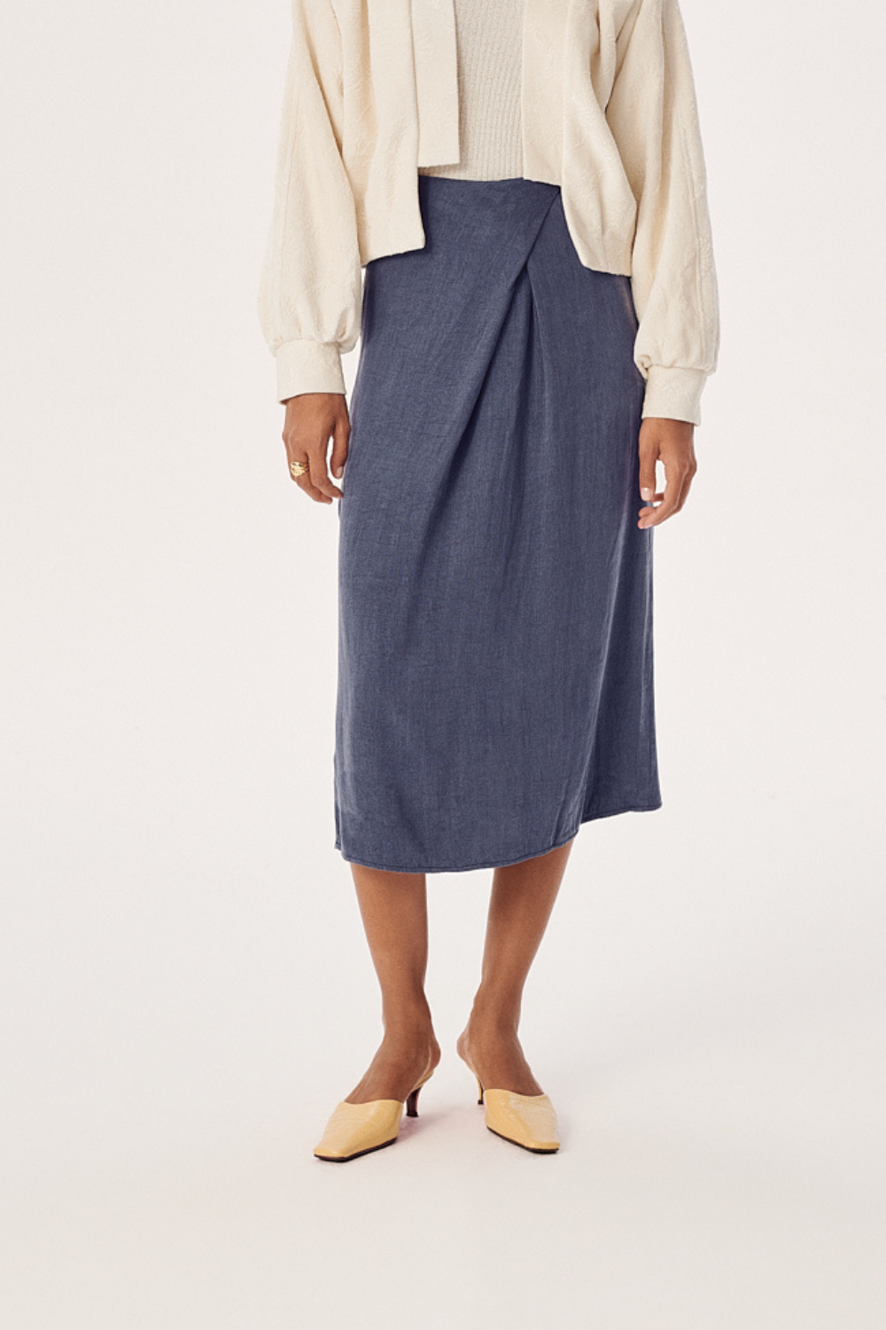 GLENN MIDI SKIRT