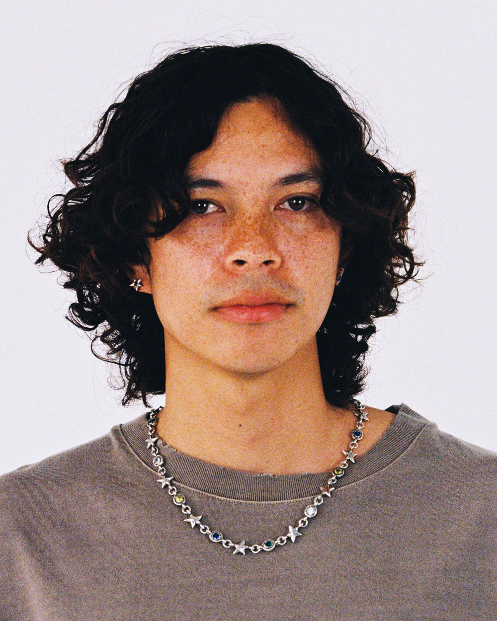 MULTICOLOR SQUADRA NECKLACE