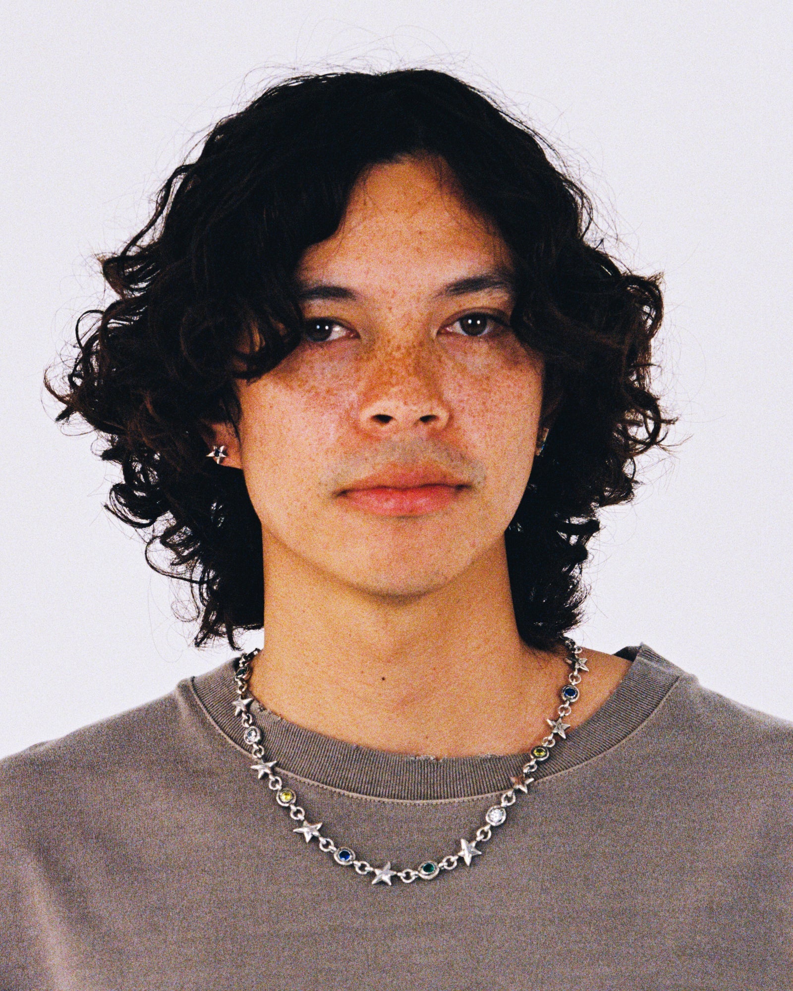 MULTICOLOR SQUADRA NECKLACE